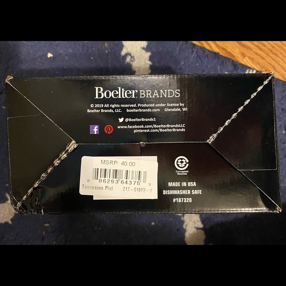 North Carolina Tar Heels Pint Glass set - Picture 2 of 3